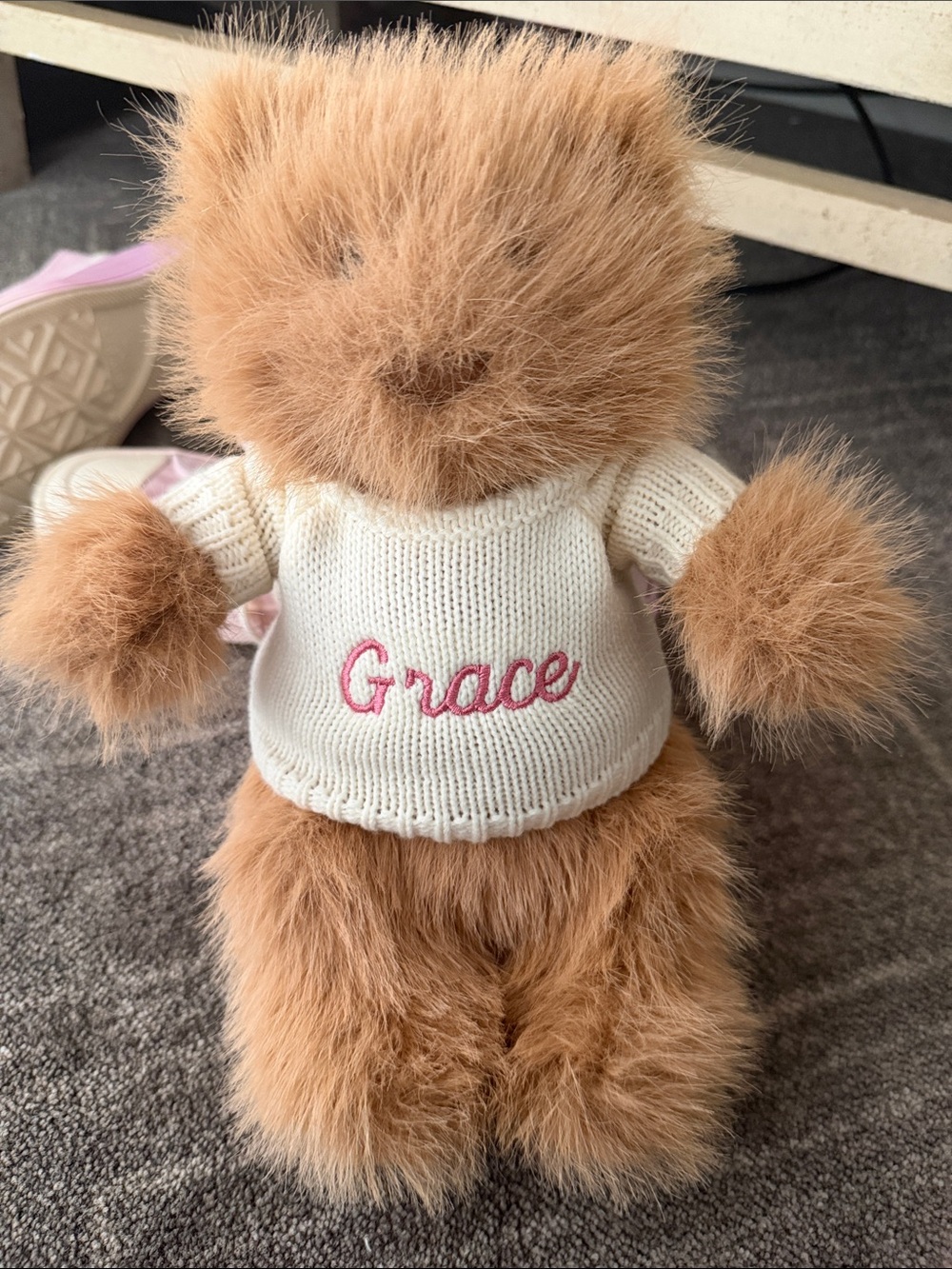 Jellycat Brown Plush Bear with White Tag